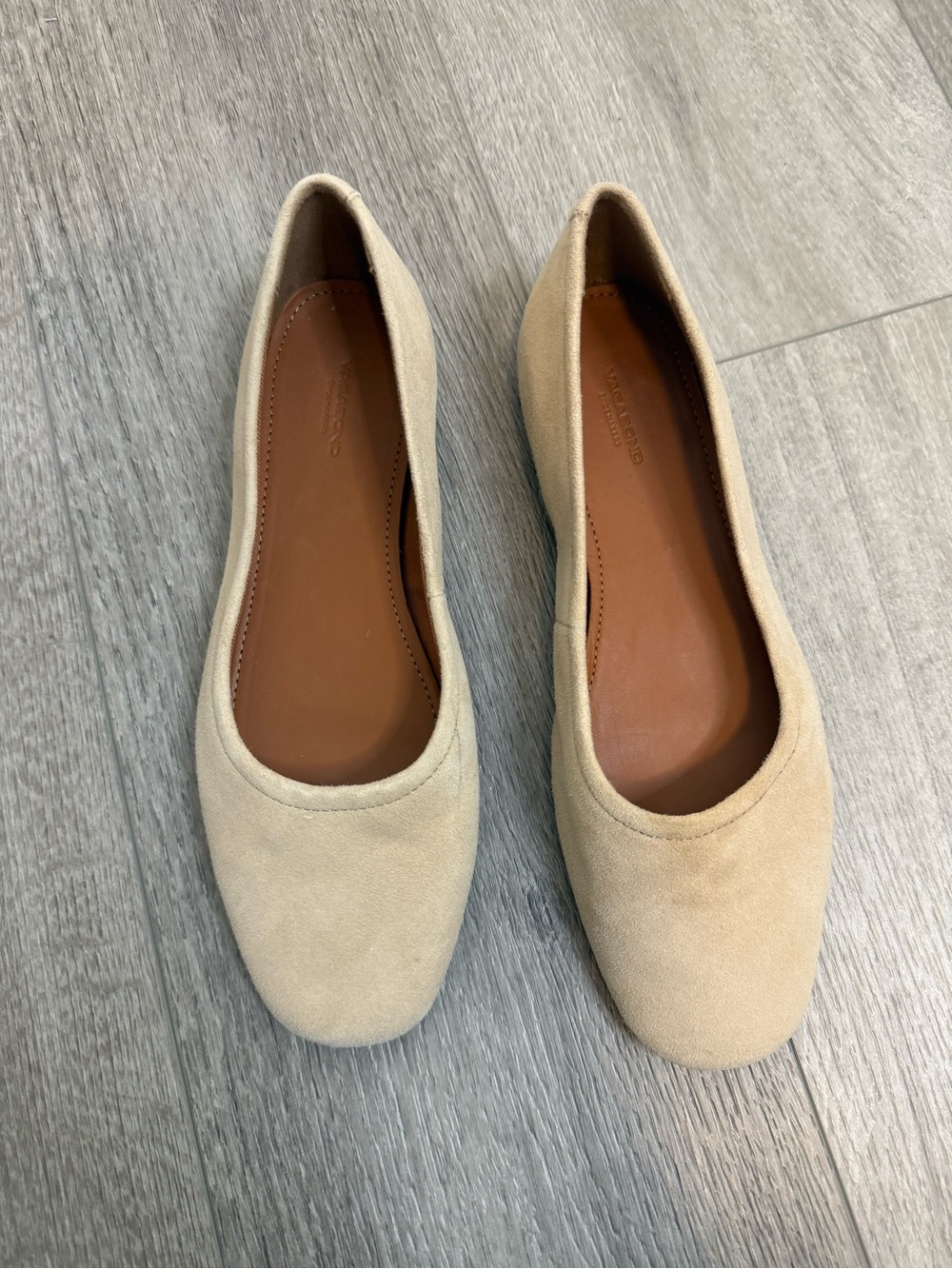 Vagabond Delia Loafer flat cream size 37